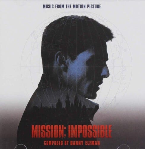 Danny Elfman, Filmmusikk Mission: Impossible CD