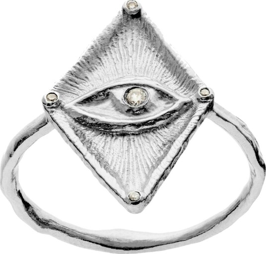 Maanesten Harlekin Ring Sølv farge 57.0 Eurosize