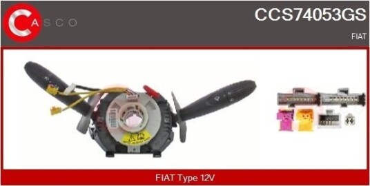 Bryter komplett rattstamme CASCO CCS74053GS