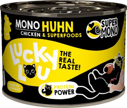 Lucky Lou Våtfôr Supermono² Kylling 24 X 200 G