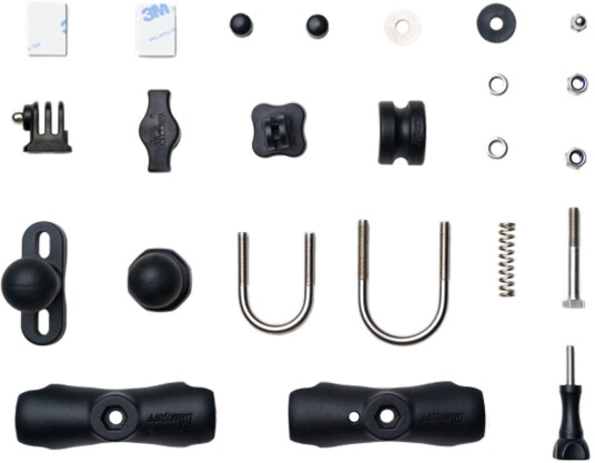 Insta360 Standard Motorsykkel U-Bolt Mount en størrelse Svart Insta360 Standard Motorsykkel U-Bolt Mount en størrelse Svart