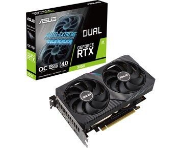 Asus GeForce RTX 3050 Dual OC 8GB - 8GB - Grafikkort Asus GeForce RTX 3050 Dual OC 8GB - 8GB - Grafikkort