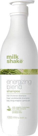 Milk Shake Energizing Blend Sjampo 1000 ml for Fint Hår – Parabenfri og Sulfatfri Milk Shake Energizing Blend Sjampo 1000 ml for Fint Hår – Parabenfri og Sulfatfri