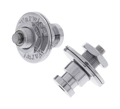 Warwick Security Straplocks Chrome Warwick Security Straplocks Chrome