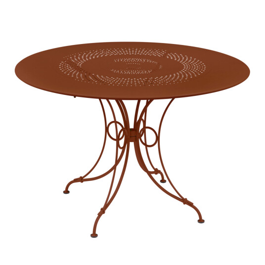 Fermob 1900 Table 117 cm Red Ochre 20