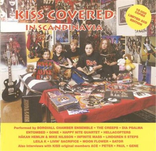 Kiss Covered In Scandinavia Limited Edit. 2CD Diverse Artister