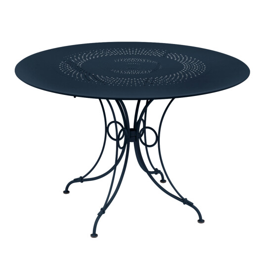 Fermob 1900 Table 117 cm Deep Blue 92