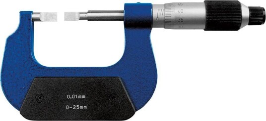 Format Bygelmikrometer För SpÄrmÀtning 25-50mm Format Bygelmikrometer För SpÄrmÀtning 25-50mm
