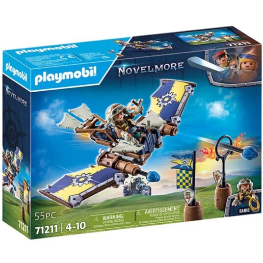 Playmobil Novelmore 55 Deler Dario'S Glider 71211