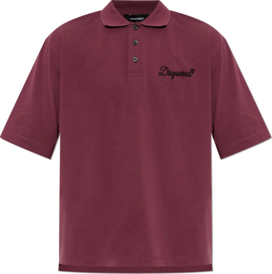 Dsquared2 Herre Topper Rød M,