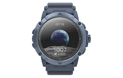 Coros Vertix 2 Smartwatch, Mørkegrå Ramme Med Lilla Silikonrem Coros Vertix 2 Smartwatch, Mørkegrå Ramme Med Lilla Silikonrem