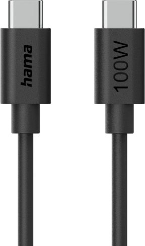 Hama 00086448 1,2 M Usb C Usb C Usb 2.0 Svart Hama 00086448 1,2 M Usb C Usb C Usb 2.0 Svart