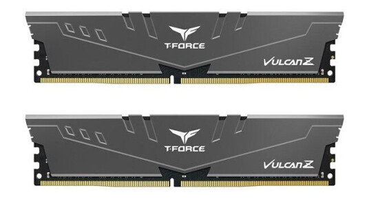 Team Group T-Force Vulcan Z DDR4-3600 - 16GB - CL18 - Dual Channel (2 pcs) - Intel XMP - Gr
