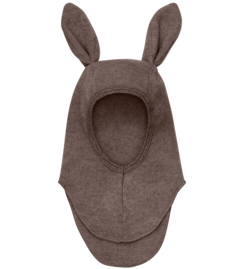 Huttelihut Brown Melange Balaclava Ears Wool Fleece 4-6 år/53 Huttelihut Brown Melange Balaclava Ears Wool Fleece 4-6 år/53