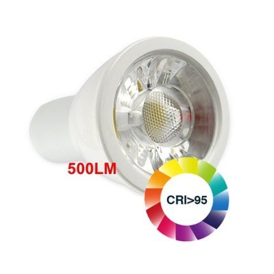 LEDlife LUX5 LED spotpære - 4,5W, dimbar, RA 95, 12V, MR16 / GU5.3 - Dimbar : Dimbar, Kulør : Varm LEDlife LUX5 LED spotpære - 4,5W, dimbar, RA 95, 12V, MR16 / GU5.3 - Dimbar : Dimbar, Kulør : Varm
