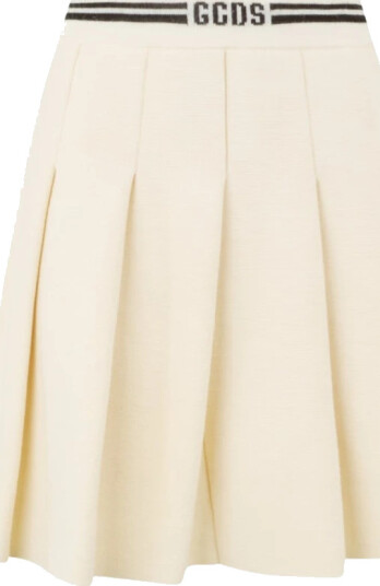 Gcds Dame Skjørt Beige S, Gcds Dame Skjørt Beige S,