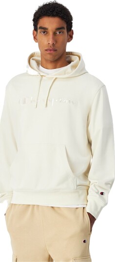 Champion Tonal Big Logo Hettegenser Herre Hvit 2XL