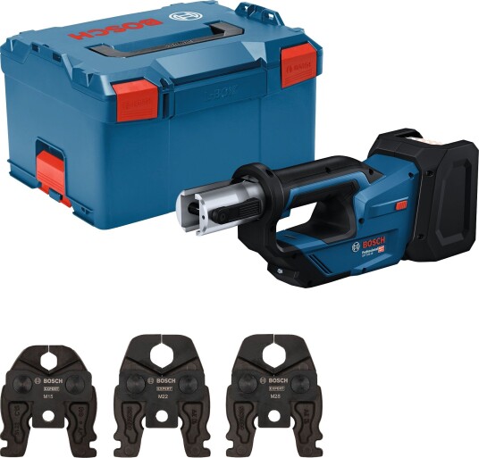 Bosch Pressverktøy Gpt 18 v-19 M15/22/28 19 Kn Uten Batteri Og Lader 06019M2001
