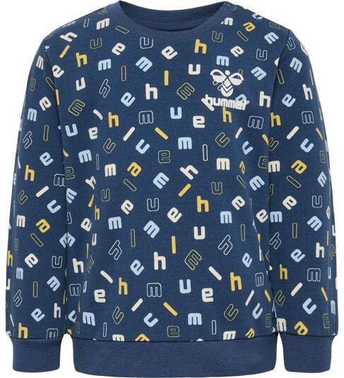 Hummel Collegegenser HmlHappy You Sargasso Sea 74 Collegegenser Blå Hummel Collegegenser HmlHappy You Sargasso Sea 74 Collegegenser Blå