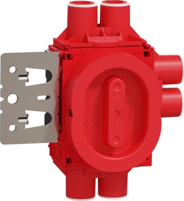 Elko Veggboks 1.5 høy 6-løp stender Elko Flexi+ - 1223840