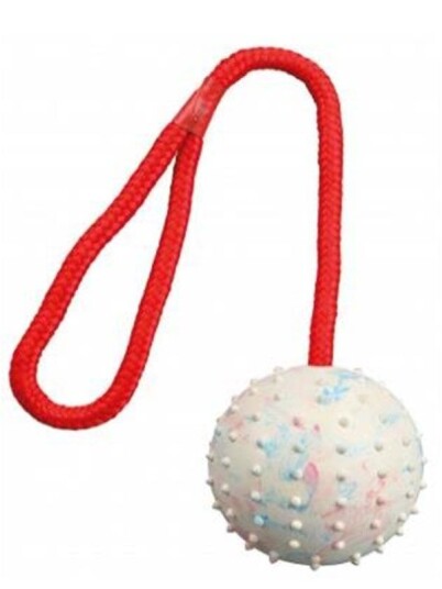 Trixie Ball On A Rope 7/30Cm Assorted Colours