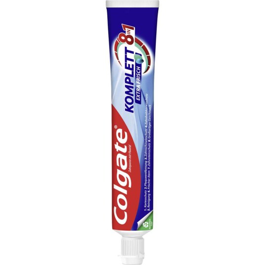 Colgate Komplet 8 Extra Fresh tannkrem   75 ml.