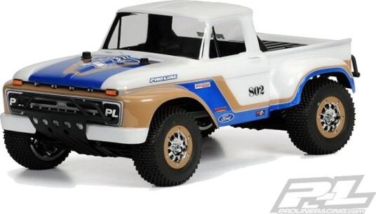 Pro-Line 340800  '66 Ford F-100 Clear Body Slash/4X4/SC10