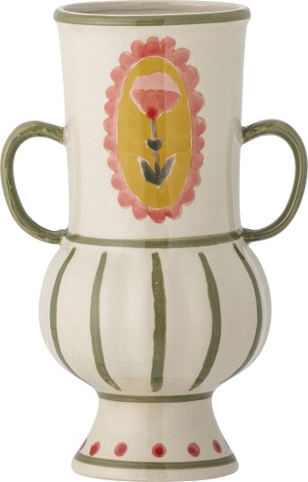 Bloomingville Odina Vase - Green - Ø 9 CM