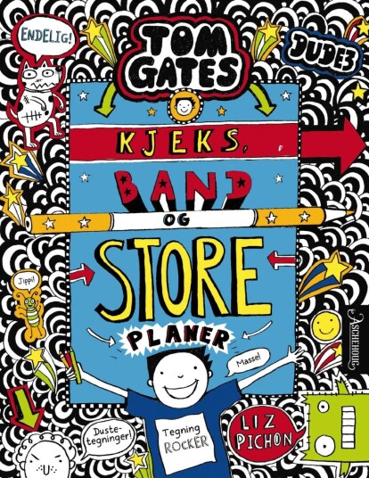 Kjeks, band og store planer av Liz Pichon