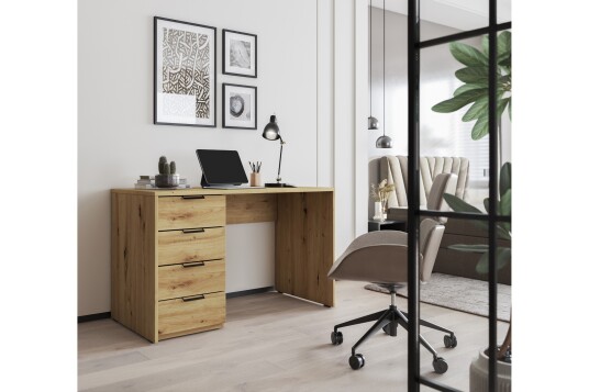 Skrivebord Barold 120x60 cm Brun