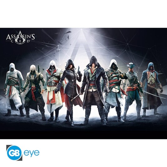 Assassin'S Creed Plakat Characters Assassin'S Creed Plakat Characters