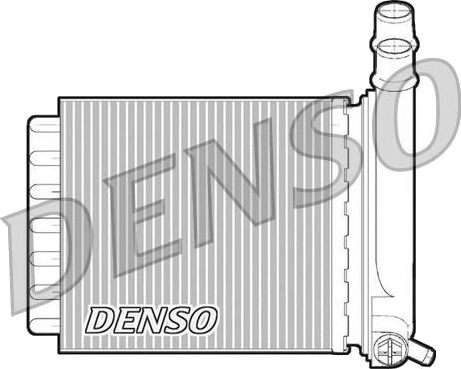 Varmeapparat register DENSO DRR07007