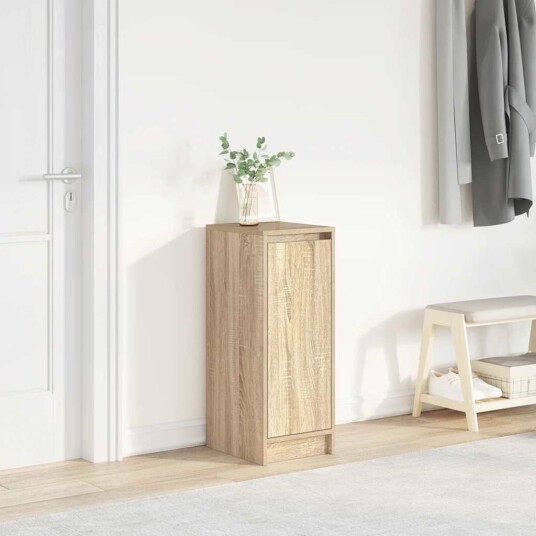 Skoskap sonoma eik 29,5x34x76 cm konstruert tre Skoskap sonoma eik 29,5x34x76 cm konstruert tre