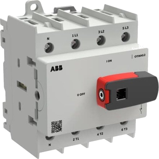 Abb Lastbryter 4-polet 80A, OT80G2-4BSN1 Abb Lastbryter 4-polet 80A, OT80G2-4BSN1
