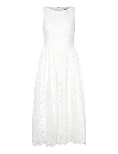 Twist & Tango Myka Broderie Dress White L Twist & Tango Myka Broderie Dress White L