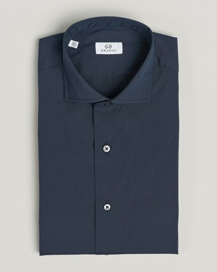 Grigio Comfort Stretch Dress Shirt Navy