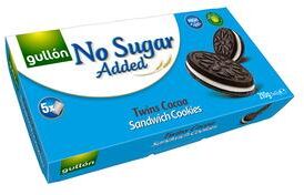 Gullón No Sugar Added Twins Cocoa Sandwich Biscuits 210 g. Gullón No Sugar Added Twins Cocoa Sandwich Biscuits 210 g.