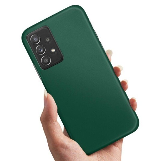 Samsung Galaxy A52/A52s 5G - Deksel/Mobildeksel Mørkegrønn Multicolor