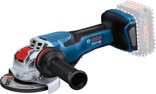 Bosch Vinkelsliper GWX 18V 15 P 125mm 18v Uten batteri