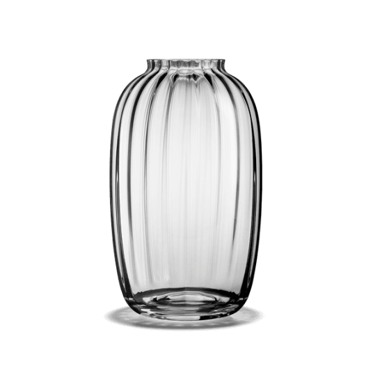 Holmegaard Primula vase, 25,5 cm., klar