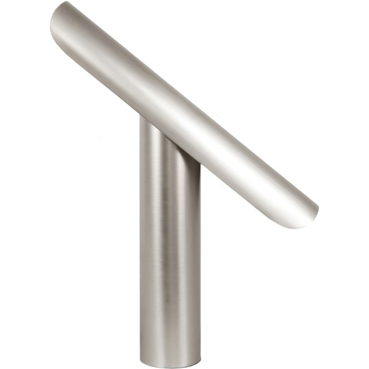 T Lamp Bordlampe Børstet Stål