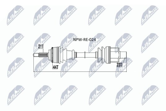 Nty Drivaksel NTY NPW RE 024