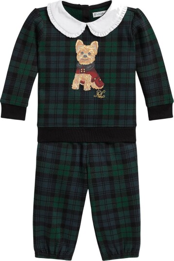 Polo Ralph Lauren Genser/Bukser Black Se på tartan Polo Ralph Lauren 1 år (80) Genser Grønn Hvit Marineblå Svart