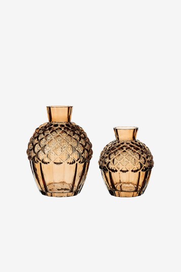 Wikholm Form Vase Ekollon Brun Wikholm Form Vase Ekollon Brun