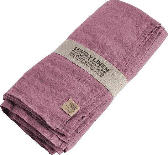 Lovely Linen Duk Lovely i vasket lin Rød Lovely Linen Duk Lovely i vasket lin Rød