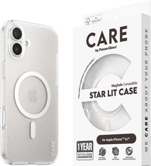 Panzerglass Urban Combat MagSafe Deksel Hvit for iPhone 16 Plus