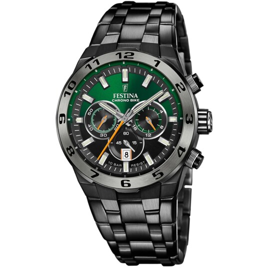 Festina Chrono Bike Special Edition F20673/2 - Herre - 44 mm - Analog - Kvarts urverk - Mineralglas Festina Chrono Bike Special Edition F20673/2 - Herre - 44 mm - Analog - Kvarts urverk - Mineralglas