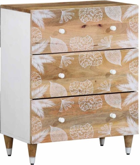 Skjenk 60x33,5x75 cm heltre mango 8721158496669