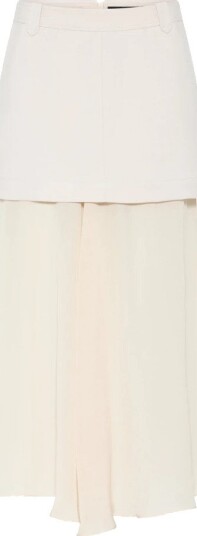 Bruuns Bazaar Dame Skjørt Beige XS,
