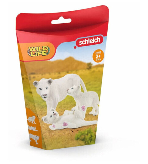 Schleich løvemor med babyer 42505